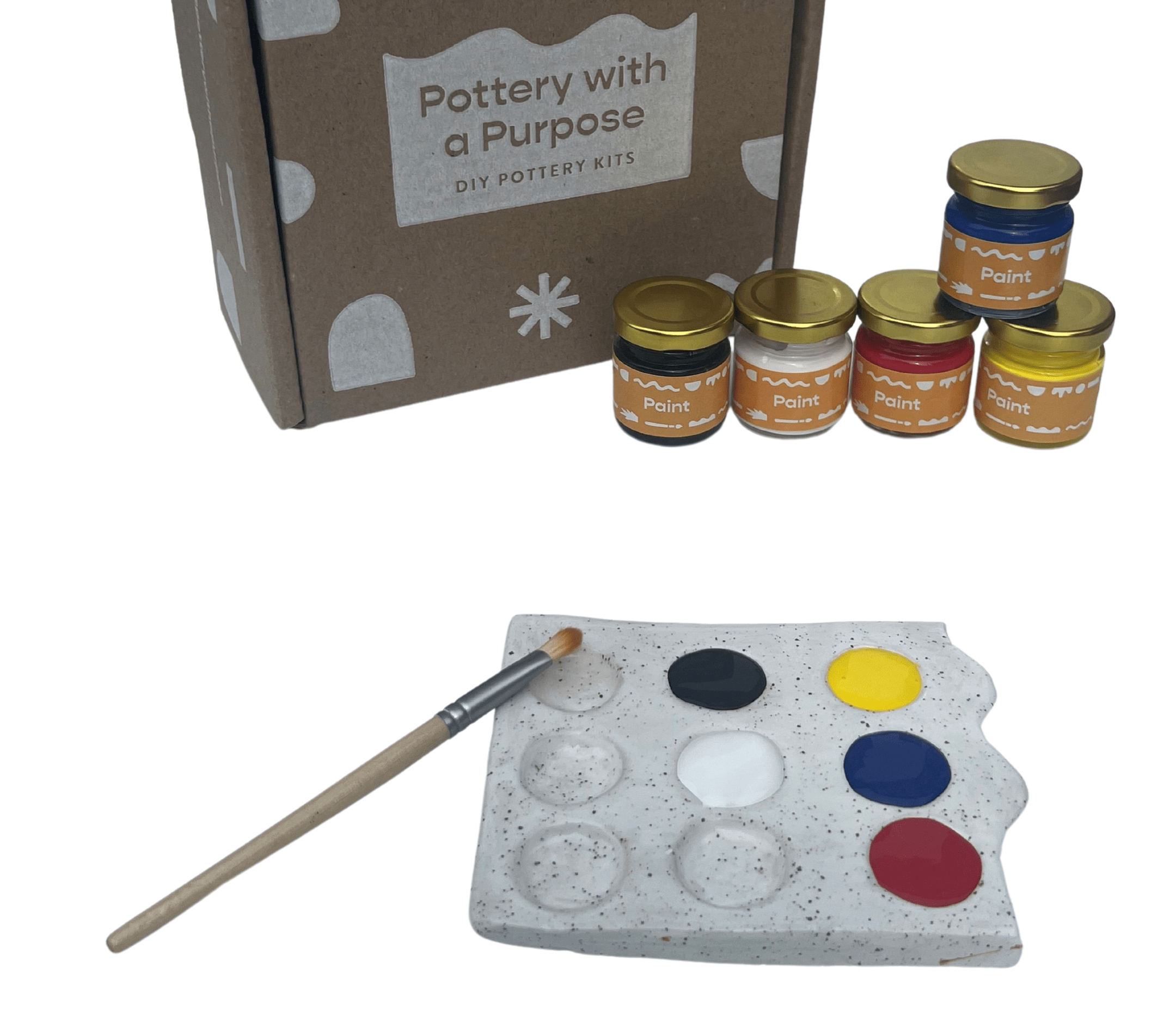 DIY Pottery Kit - No-turn, no-bake kit for home - Terracotta Air Dry Clay  Kit Gift – WORM