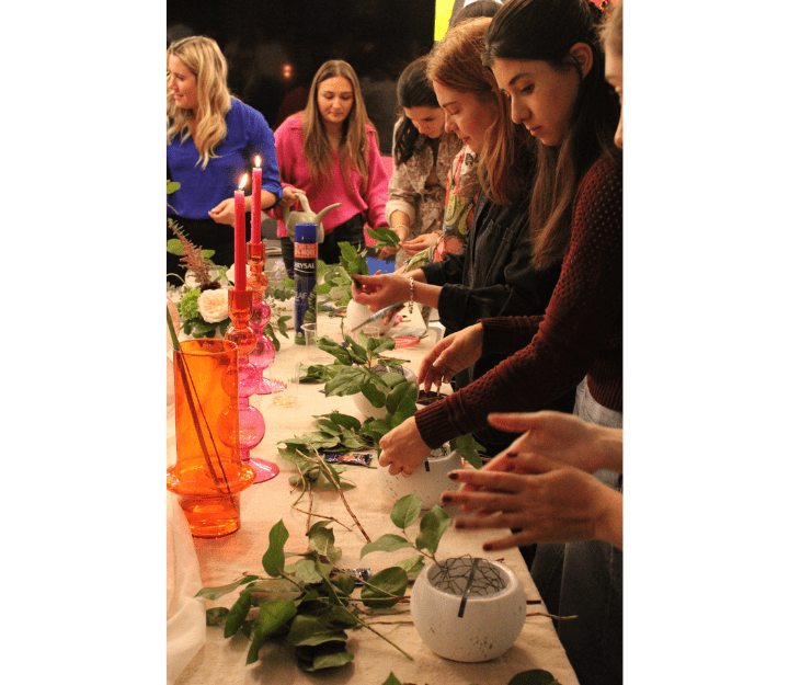 Flower Arranging + Vase Making Class — 2/7 (Boston MA)