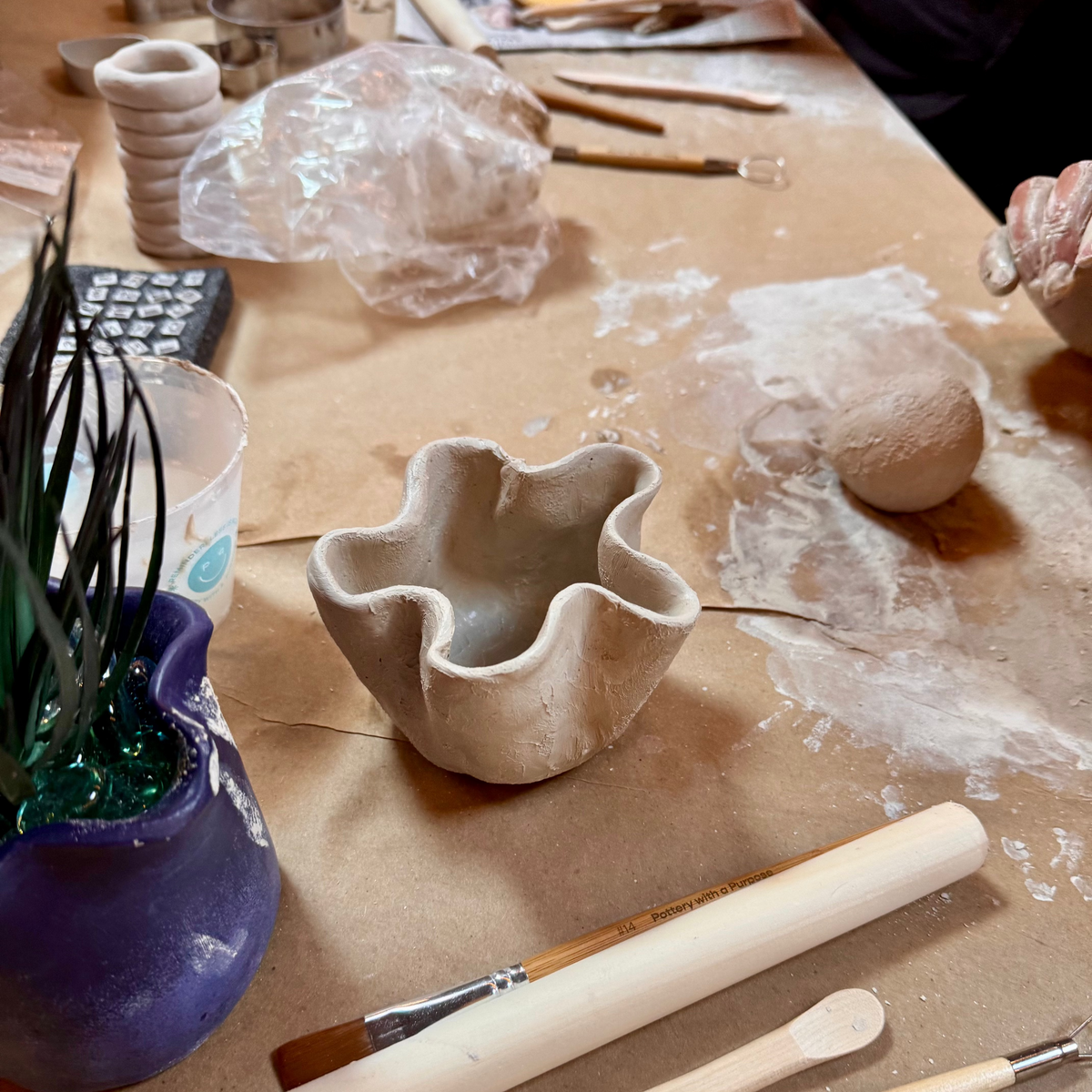 Sip &amp; Sculpt Pottery Class — 5/24, 6/28 (Crestwood KY)