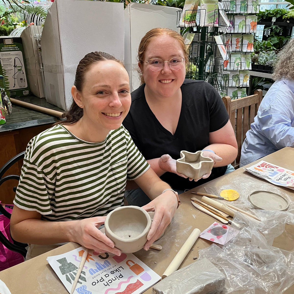 Sip &amp; Sculpt Pottery Class — 3/23 (Nashua NH)