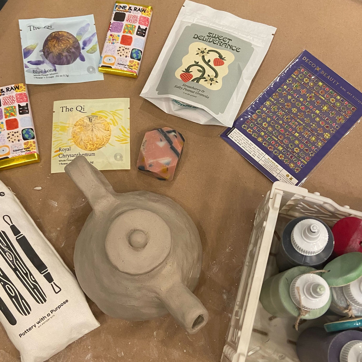 Tea Tasting + Teapot Making Pottery Class — 5/22 (Cambridge MA)