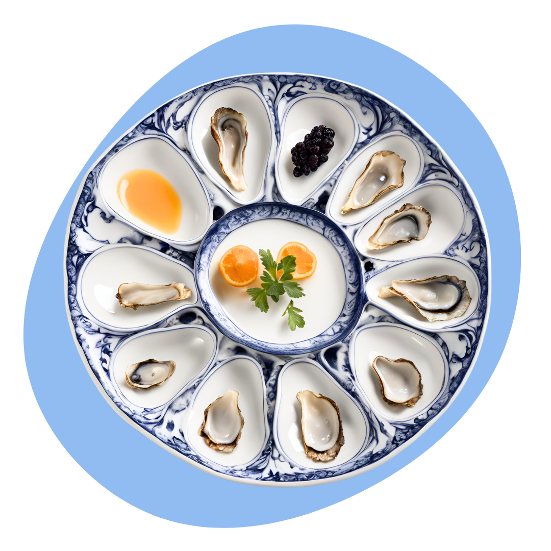 Make Your Own Oyster Platter on the Patio Pottery Class — 10/6 (Milton MA)