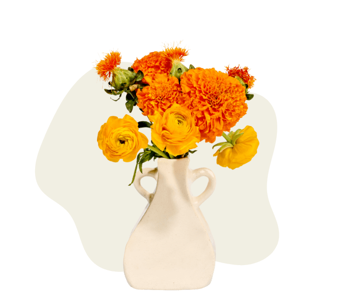 Flower Arranging + Vase Making Class — 2/7 (Boston MA)