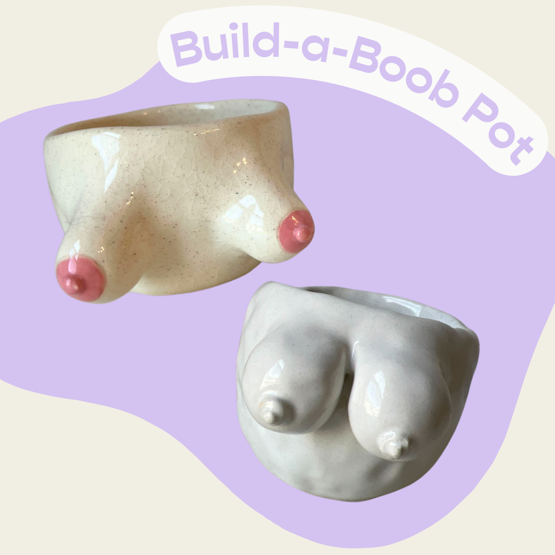 Build-a-Boob Pot Pottery Class  — 6/20 (Malden MA)