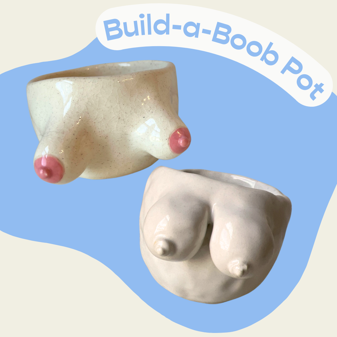 Build-a-Boob Pot Pottery Class  —  6/8 (Sturbridge MA)