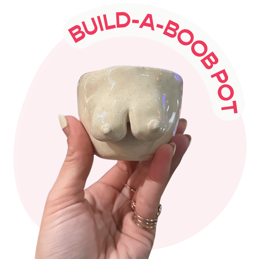 Build-a-Boob Pot Pottery Class — 2/12 (Brooklyn NY)