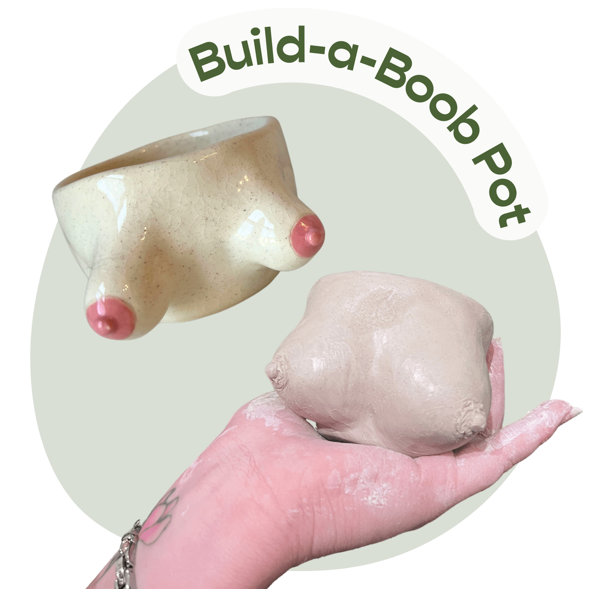 Build-a-Boob Pot Pottery Class on the Patio — 3/8 (Phoenix AZ)