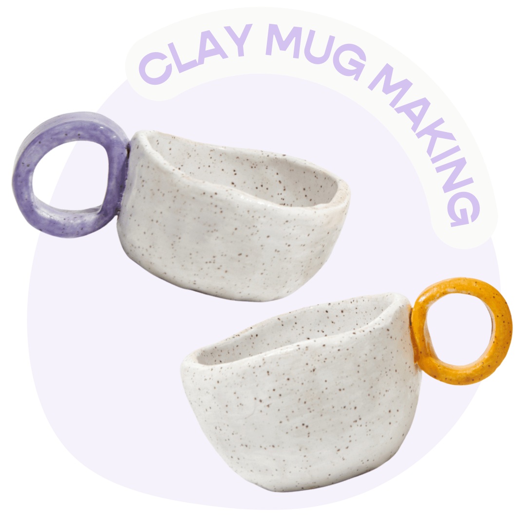 Clay Mug Making Pottery Class — 12/11, 1/19 &amp; 2/19 (Boston MA)