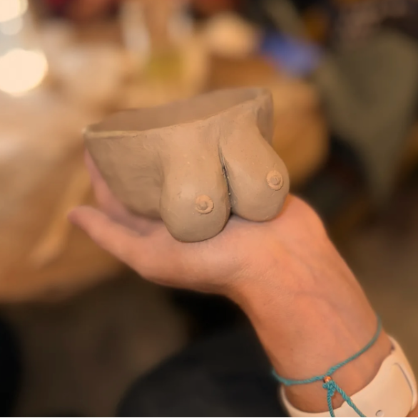 Sip &amp; Sculpt Pottery Class — 4/6 (Boston MA)