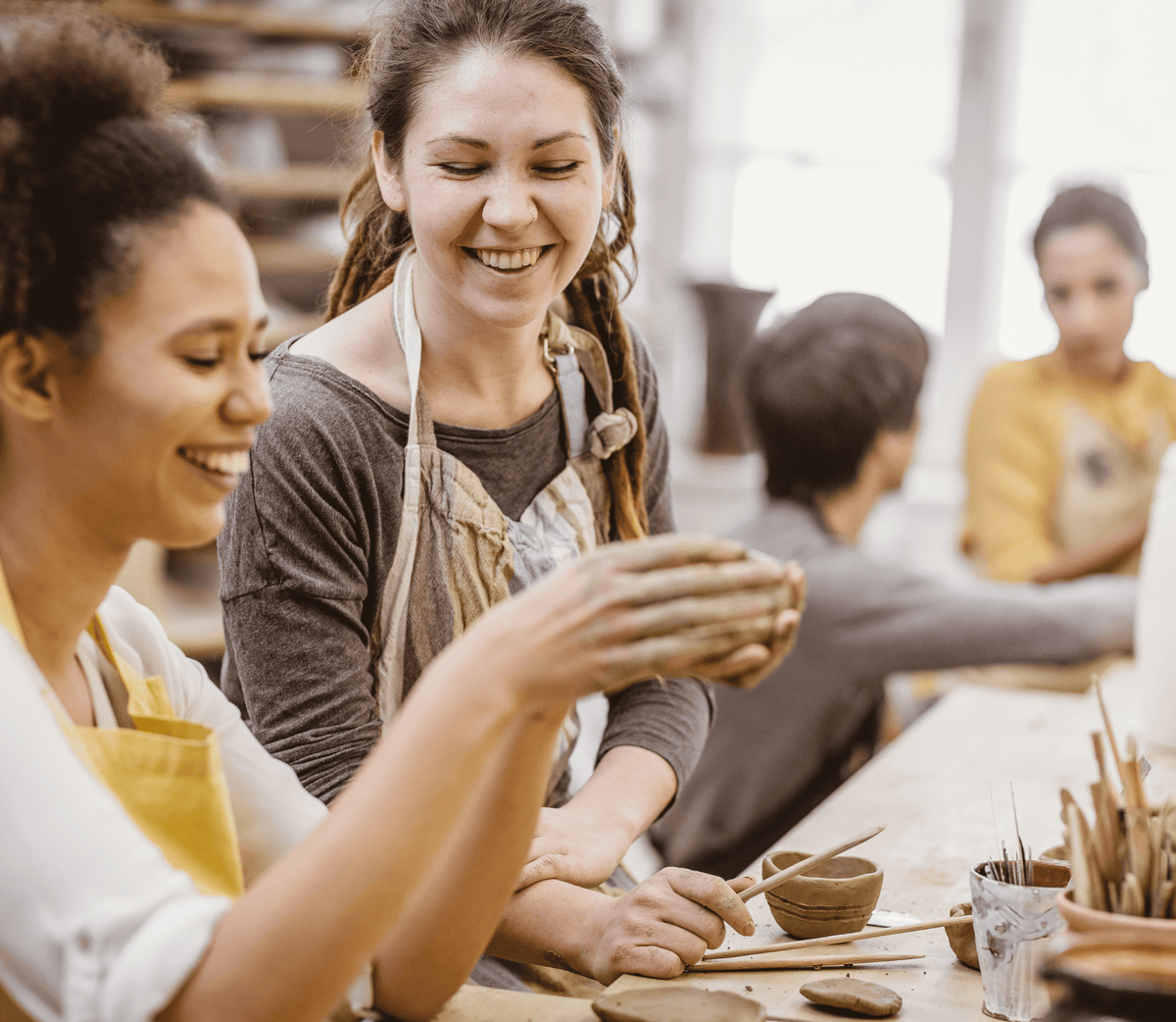 Pottery Class: Make Your Own Plant Pot for Earth Day — 4/22 (Boston MA)